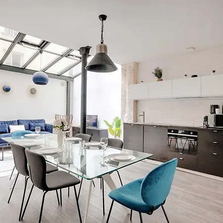 Apartmán Luminous 4p2bd Sacre-coeur Montmartre - G Paříž