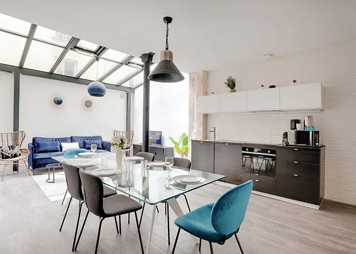 Apartmán Luminous 4p2bd Sacre-coeur Montmartre - G Paříž