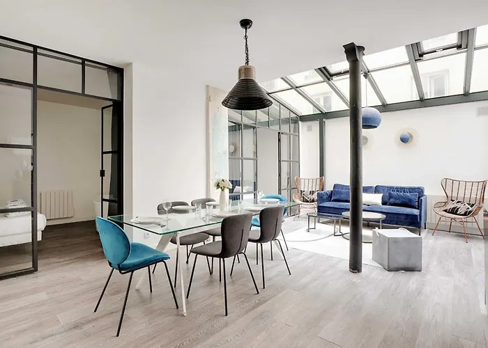 Apartmán Luminous 4p2bd Sacre-coeur Montmartre - G